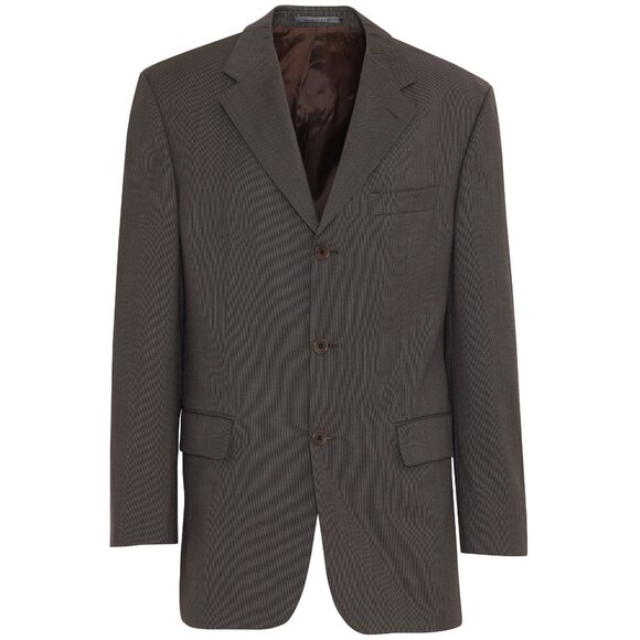 Louis Féraud (France) 90s, Sharkskin Wool, German Licensing, Post-Couture - Picture 1 of 12